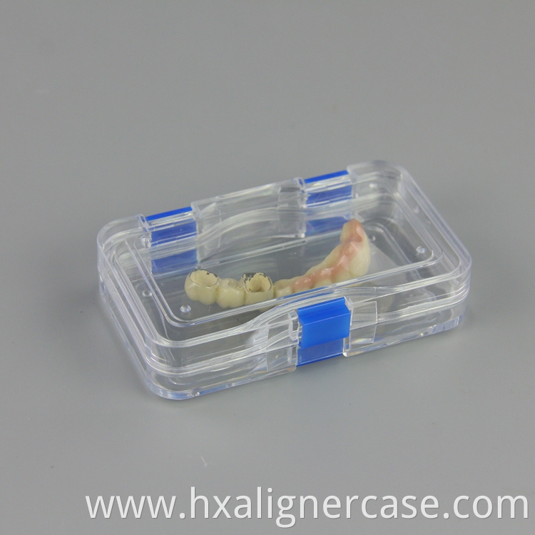 Factory Direct Sale Customized Logo HN-106 Dental Clear Hinged Membrane Box